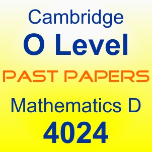 Mathematics D 4024